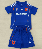 25-26 Universidad de Chile home Set.Jersey & Short High Quality
