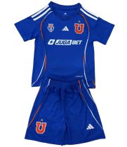 25-26 Universidad de Chile home Set.Jersey & Short High Quality