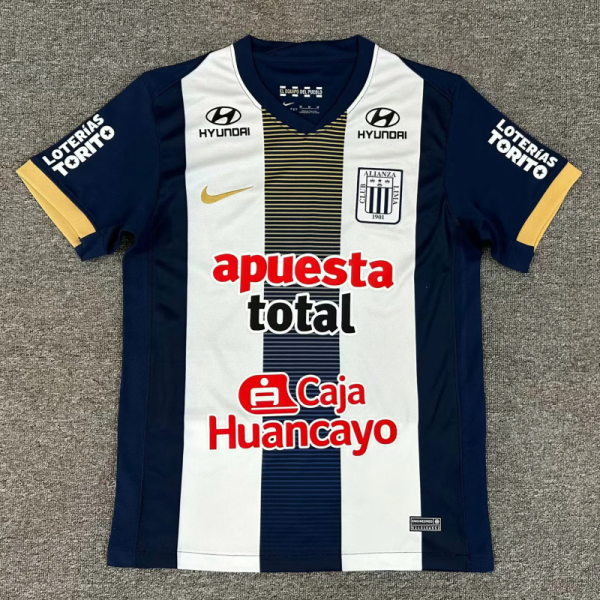 25-26 Alianza Lima home Fans Version Thailand Quality