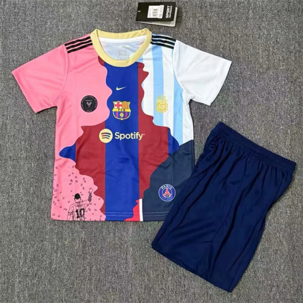 Kids kit 25-26 FC Barcelona (MESSI 10#) Thailand Quality