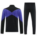 25-26 Barcelona (black) Jacket Adult Sweater tracksuit set