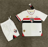 Kids kit 25-26 Sao Paulo home Thailand Quality