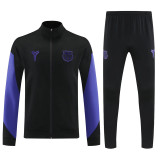 25-26 Barcelona (black) Jacket Adult Sweater tracksuit set