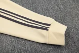 25-26 Real Madrid (Light yellow) Jacket Adult Sweater tracksuit set
