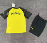 Kids kit 25-26 Borussia Dortmund home Thailand Quality