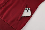 25-26 Paris Saint-Germain (maroon) Jacket Sweater tracksuit set