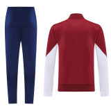 25-26 Paris Saint-Germain (maroon) Jacket Sweater tracksuit set