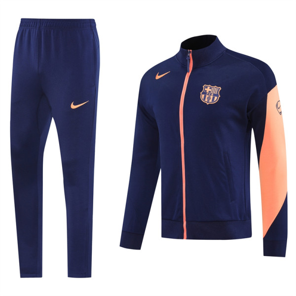 25-26 Barcelona (sapphire blue) Jacket Adult Sweater tracksuit set