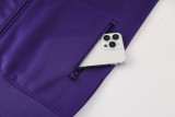 25-26 Real Madrid (Purple) Jacket Adult Sweater tracksuit set