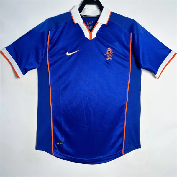 1998 Netherlands Away Retro Jersey Thailand Quality
