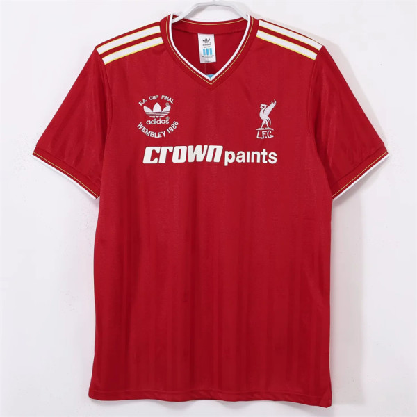 86-87 Liverpool home Retro Jersey Thailand Quality