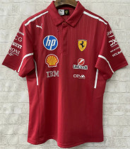 一级方程式赛车服 Formula One racing suit 2025 Ferrari  F1 2025 法拉利有领拉链