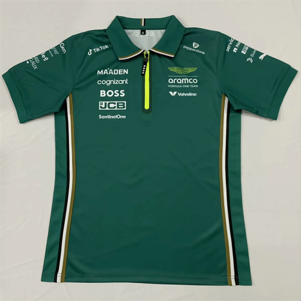 一级方程式赛车服 Formula One racing suit 25 Aston Martin 阿斯顿马丁有领