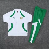25-26 Senegal (white) Jacket Adult Sweater tracksuit set