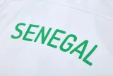 25-26 Senegal (white) Jacket Adult Sweater tracksuit set