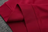 25-26 Morocco (red) Jacket Adult Sweater tracksuit set