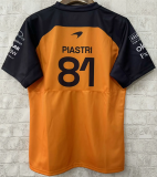 一级方程式赛车服 Formula One racing suit 25 McLaren PIASTRI  #81  迈凯伦81号圆领