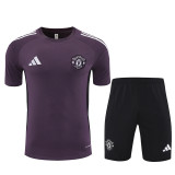 25-26 Manchester United (Training clothes) Set.Jersey & Short High Quality