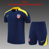Kids kit 25-26 Atletico Madrid  (Training clothes) Thailand Quality