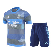 25-26 Real Madrid (Training clothes) Set.Jersey & Short High Quality