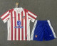 25-26 Atletico Madrid home Set.Jersey & Short High Quality