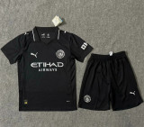25-26 Manchester City Third Away Set.Jersey & Short High Quality