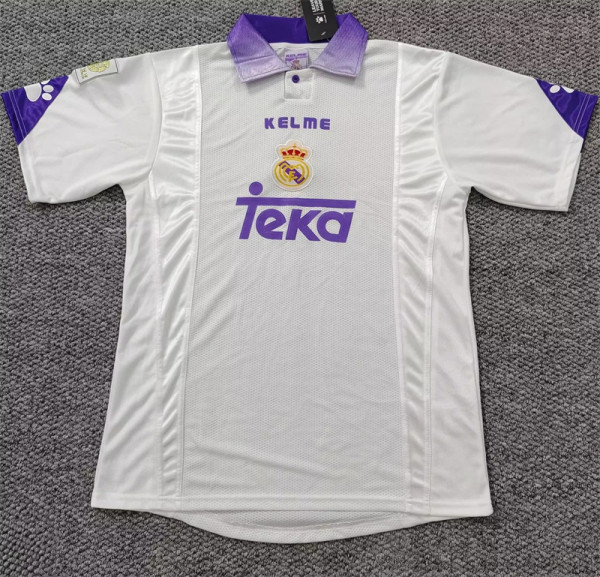 97-98 Real Madrid (Laliga) Retro Jersey Thailand Quality