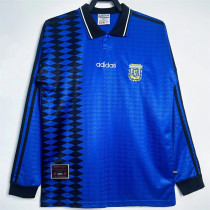 Long sleeve 1994 Argentina Away Retro Jersey Thailand Quality