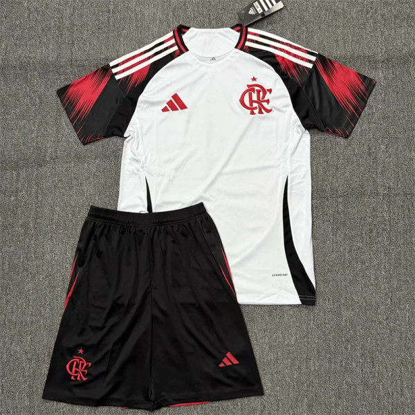 25-26 Flamengo Away Set.Jersey & Short High Quality