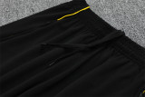 25-26 Real Madrid (black) Adult Sweater tracksuit set