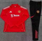 Young 25-26 Manchester United (red) Sweater tracksuit set