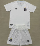 25-26 Santos FC home Set.Jersey & Short High Quality