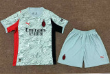 25-26 AC Milan Away Set.Jersey & Short High Quality