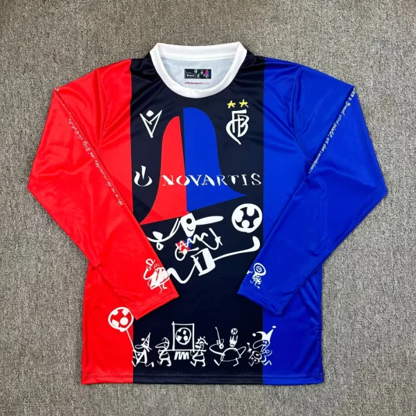 25-26 FC Basel Long sleeve Thailand Quality