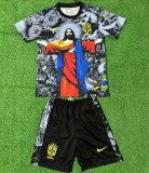 Kids kit 2025 Brazil (Special edition) Thailand Quality
