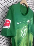 25-26 Wolfsburg home Fans Version Thailand Quality
