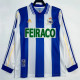 Long sleeve 99-00 Deportivo la coruna home Retro Jersey Thailand Quality