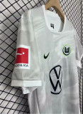 25-26 Wolfsburg Away Fans Version Thailand Quality