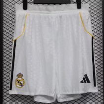 25-26 Real Madrid home (Player Version) Soccer shorts Thailand Quality