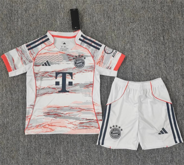 Kids kit 25-26 Bayern München Away Thailand Quality