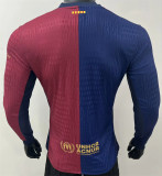 Long sleeve 24-25 FC Barcelona home Player Version Thailand Quality