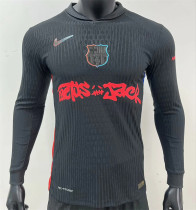 Long sleeve 24-25 FC Barcelona Away Player Version Thailand Quality