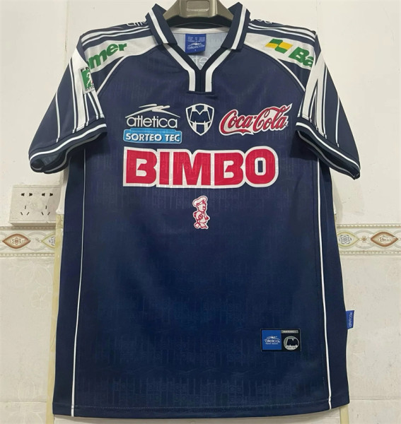 99-00 CF Monterrey Third Away Retro Jersey Thailand Quality