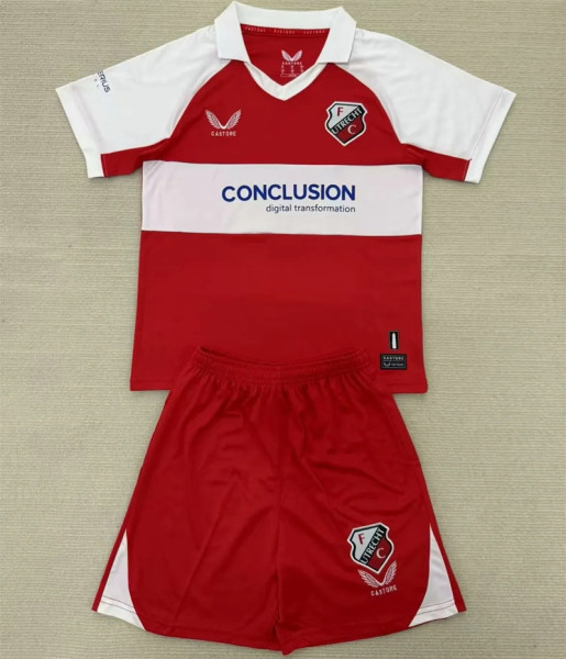 Kids kit 25-26 FC Utrecht Away Thailand Quality