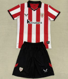 25-26 Athletic Bilbao home Set.Jersey & Short High Quality