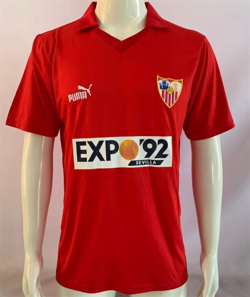 87-90 Sevilla FC Away Retro Jersey Thailand Quality