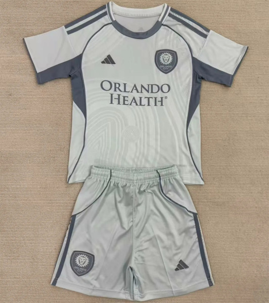 Kids kit 25-26 Orlando City SC (Training clothes) Thailand Quality