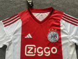 25-26 Ajax home Set.Jersey & Short High Quality