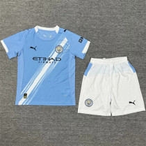 Kids kit 25-26 Manchester City home Thailand Quality
