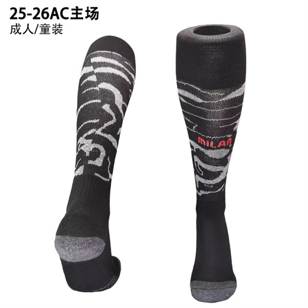 25-26 AC Milan home Soccer Socks